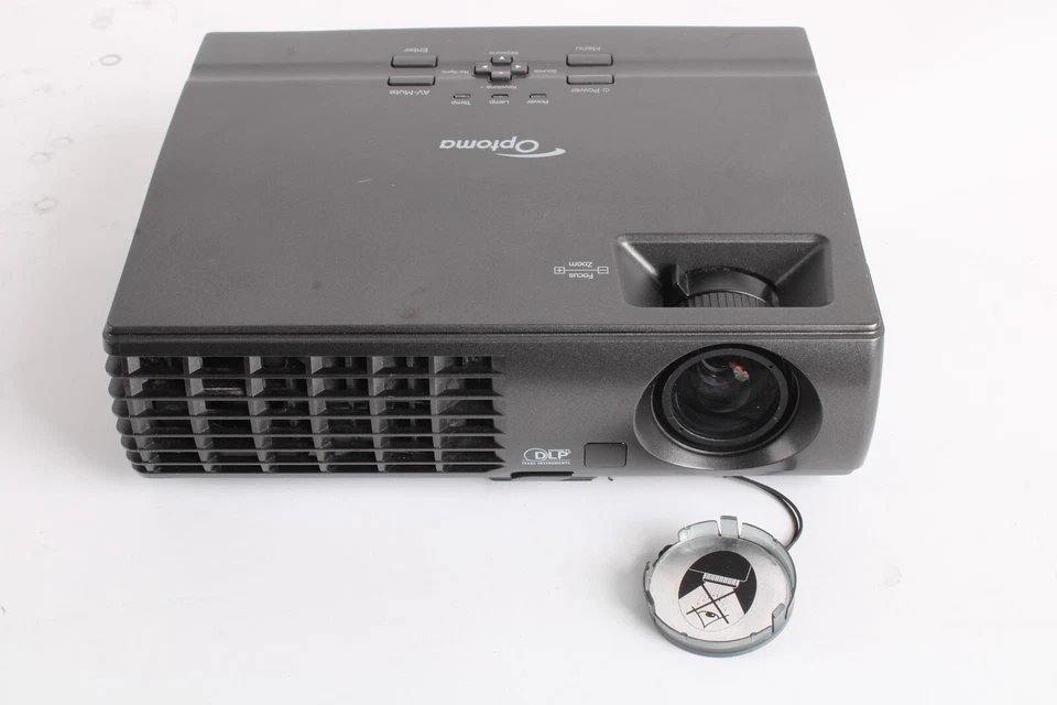 Optoma DAEPTGUU DLP Portátil Proyector TX7155 Con Cables - Lámpara Horas: 1018 - Imagen 4 de 4