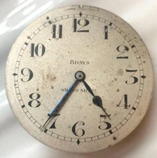 Vintage Pocket Watch movement  -  swiss movement - spare & repairs