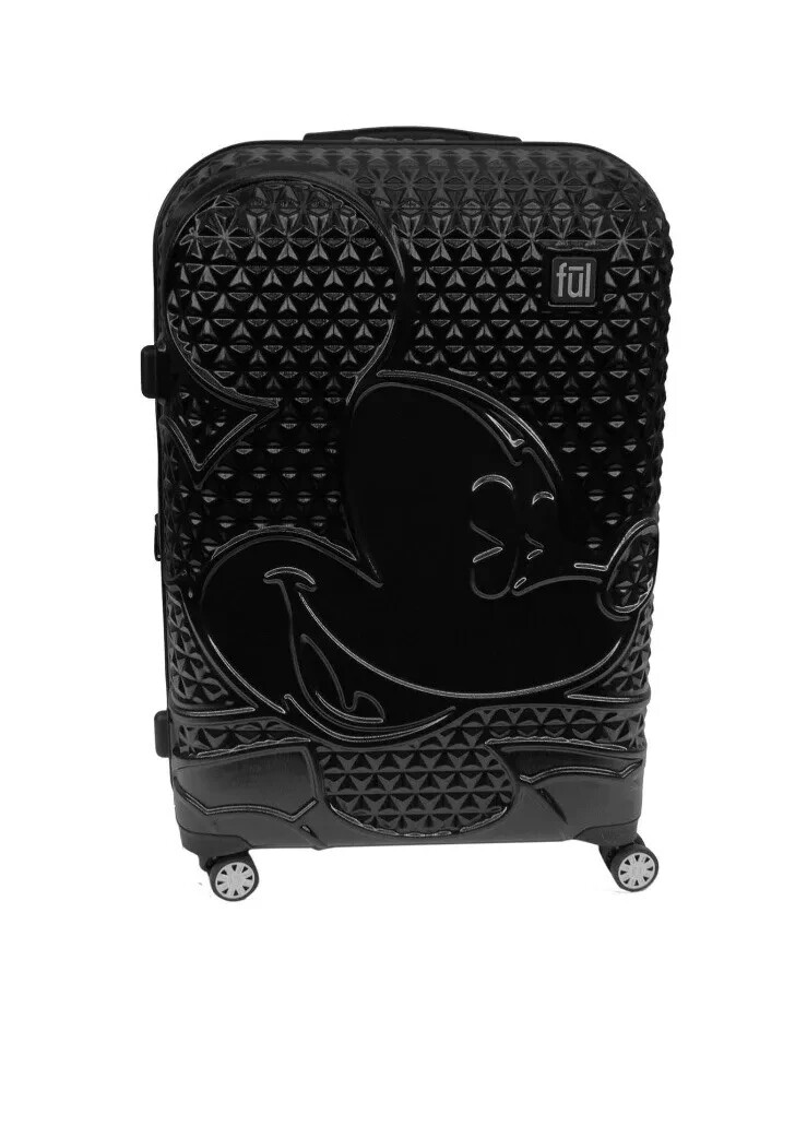 バッグ SALE Mickey & Friends Suitcase (M) Black Disney's Mickey Mouse and Friends Hard-Shell Suitcase