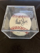 Retired K.C Royals baseball Manager Ned Yost autographed baseball