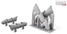 1/32 Eduard #632196 Spitfire Mk.1a Exhausts For Kotare Kit