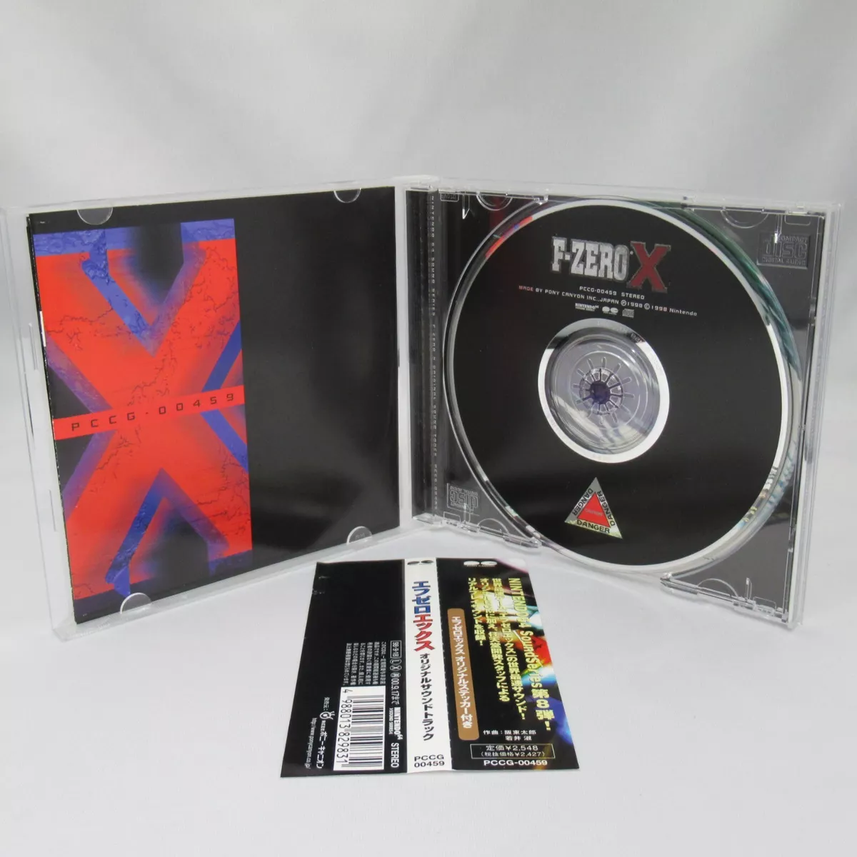 F-ZERO X Original Sound Track OST Game Music CD Nintendo Sound