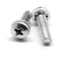 #2-56 x 1/2 Machine Screw SEMS Phil Pan Hd Internal Tooth Lockwasher Stl Z