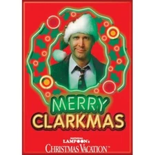 MERRY CLARKMAS CHRISTMAS VACATION MAGNET 2.5” X 3.5” NEW