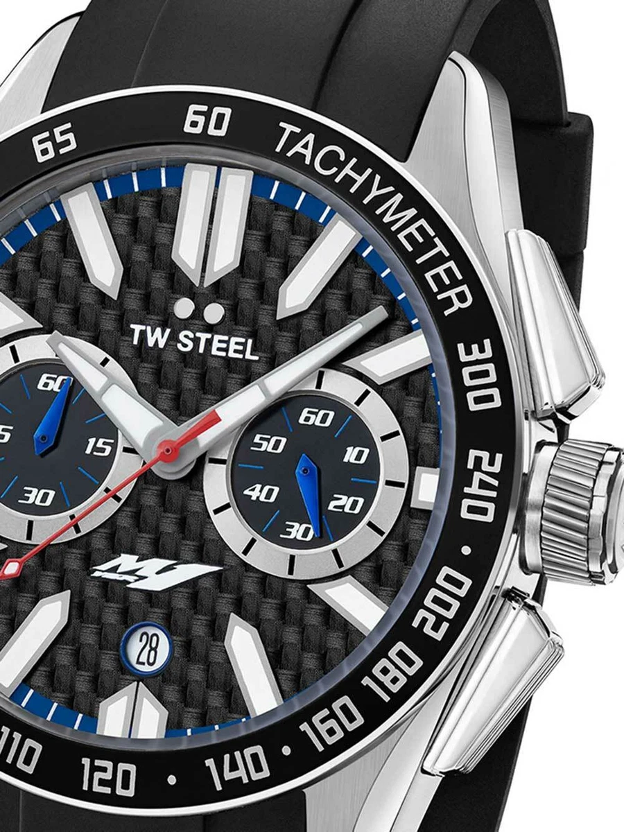 TW Steel GS1 Yamaha Factory Racing Chronograph Mens Watch 42mm 10