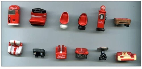 2013 PRIME COCA COLA VINTAGE FURNITURE 2012 FEVE PORCELAIN 3D Choose From