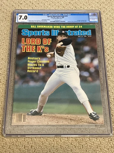 Sports Illustrated CGC 7.0 White (Roger Clemens Red Sox) “Lord of Ks” CGC #021