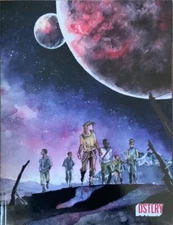 GONE #1 ARIELA KRISTANTINA VIRGIN COVER COLOR/SKETCH SET W/NUMBERED COA.