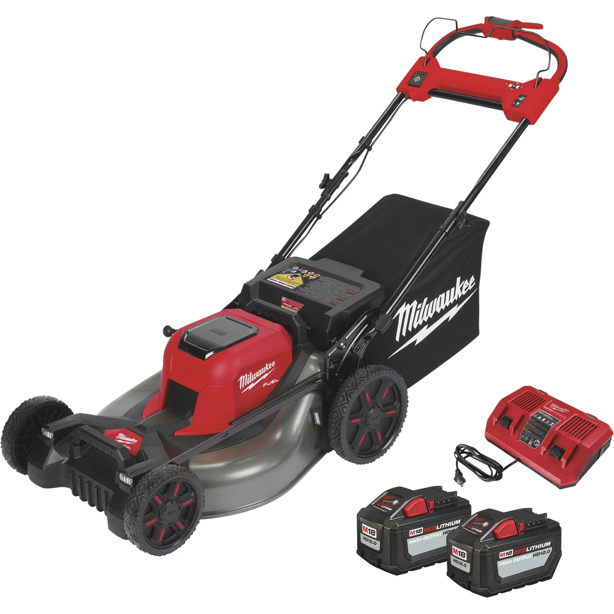 Image of Milwaukee M18 lawn mower cutting deck