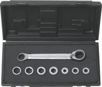 KS Tools Gearplus Doppel-RatschenringschlüSsel-Satz, 8-Tlg. (503.4625)