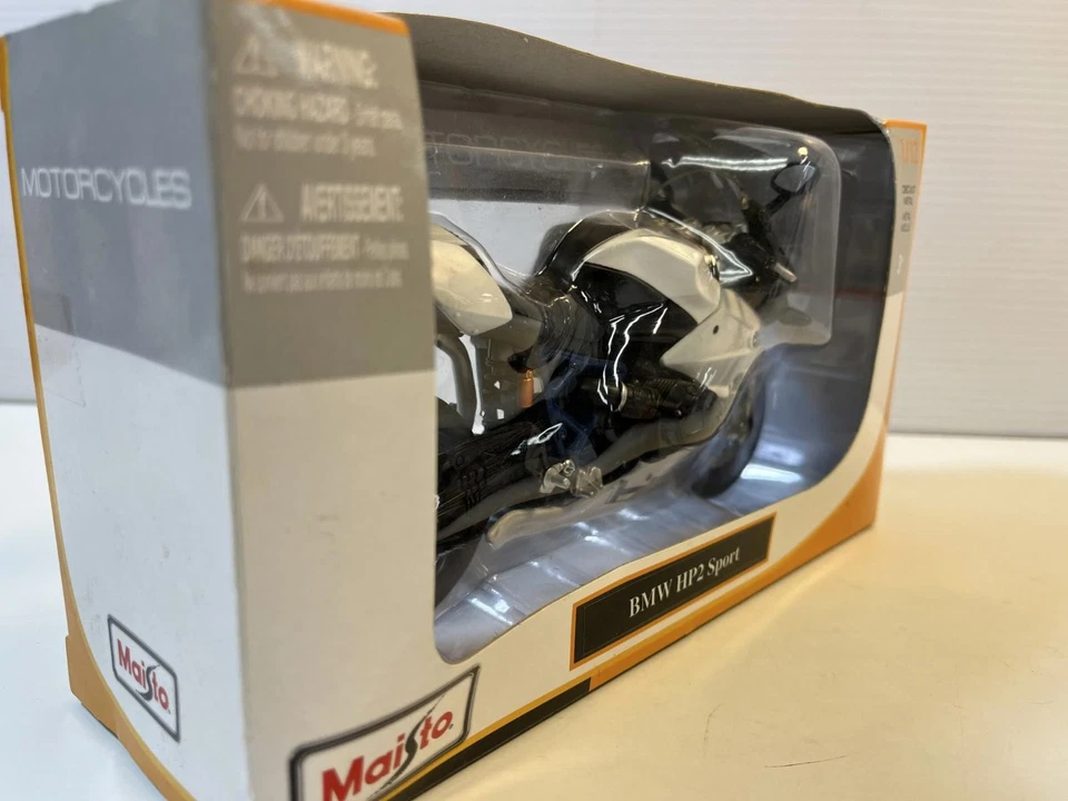 BMW HP2 Sport Diecast Model Motorcycle: 1/12 Scale By Maisto - Image 3 of 4