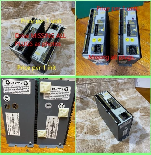 Parker ZETA6104 ZETA 6104, A Drive MISSING ALL PLUGS as in photo,sn:RANDOM, SALE