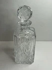 Signed Vintage Tiffany & Co. Crystal Clear Glass Decanter & Stopper Barware Mint