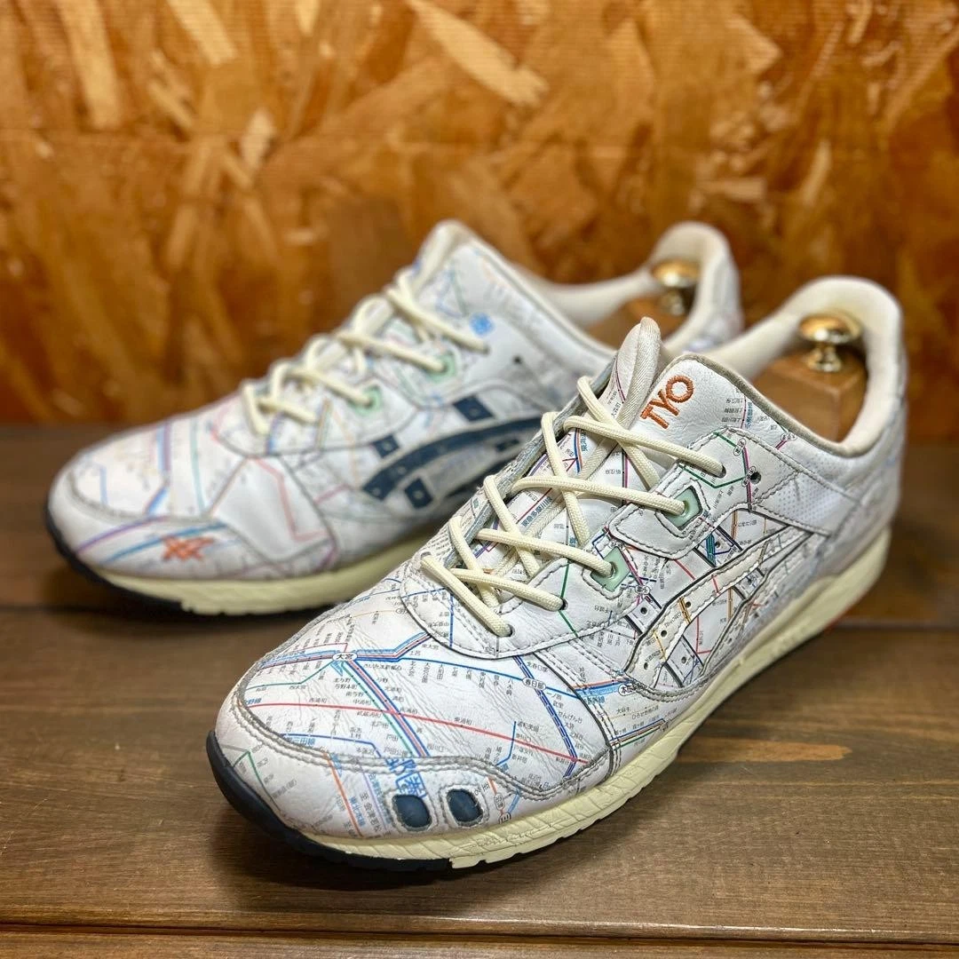 ASICS atmos x Gel Lyte 3 OG Tokyo Subway for Sale | Authenticity