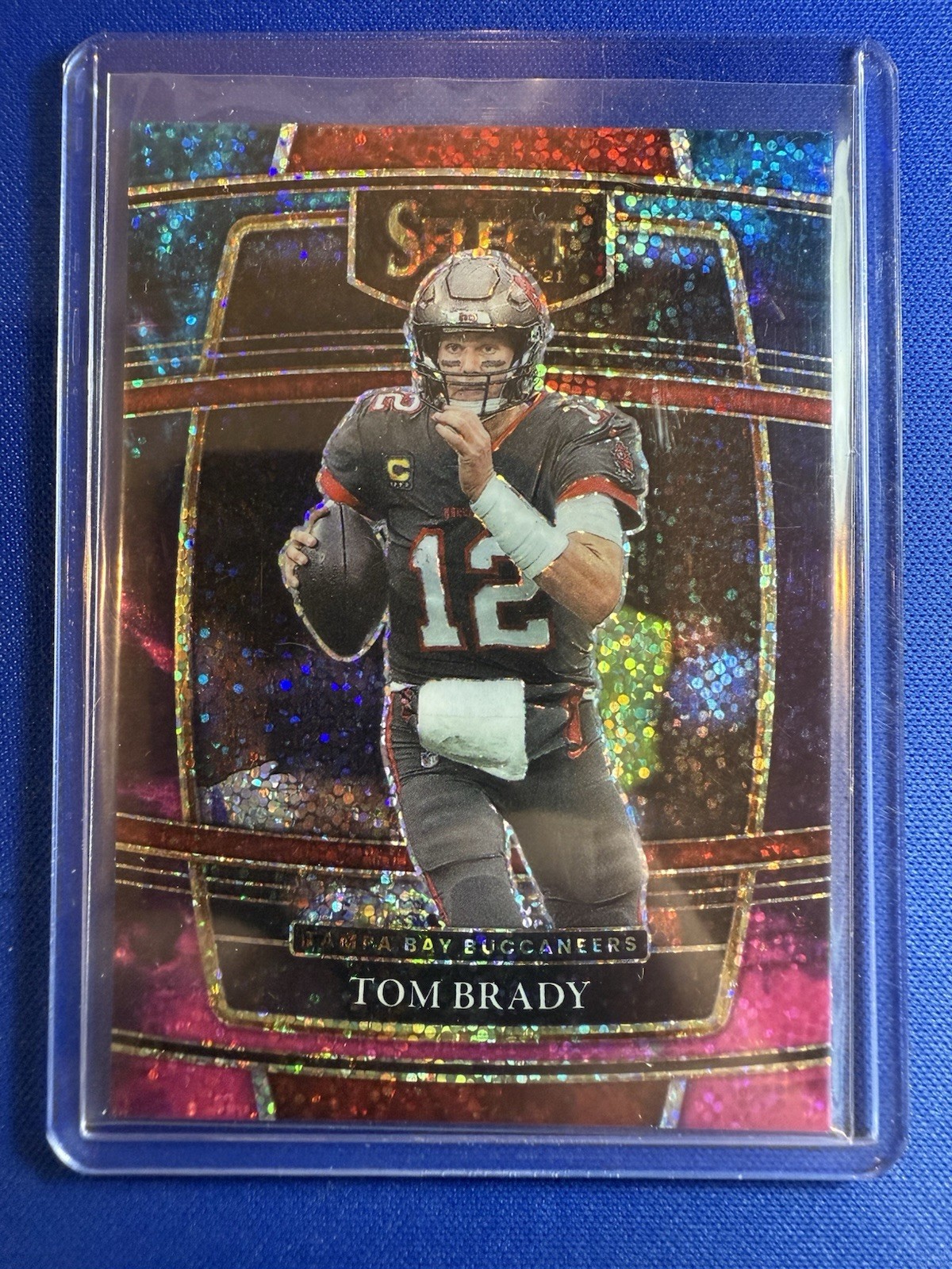 2021 Select Tom Brady Concourse Cosmic Prizm