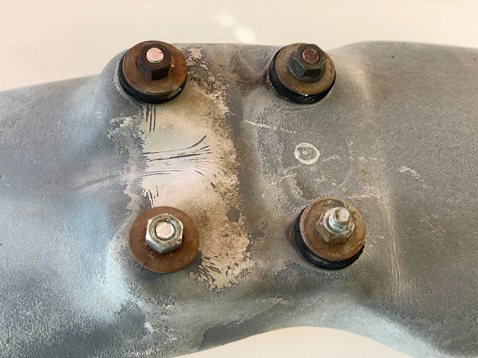 Honda MR175 1975 Elsinore OEM guardabarros delantero 125 250 MR 175 CR MT con pernos Foto 2 de 4