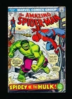 1973 Amazing Spider-Man 119 HIGHER GRADE CLASSIC HULK VS SPIDER-MAN COVER BRONZE