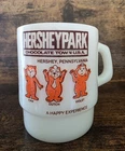 Vintage 1970s Hersheypark Chocolate Town USA CHIP DUTCH VIOLET Anchor Hocking