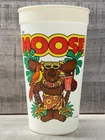 VTG 1989 Hardee's The Moose Coca Cola Plastic Cup Vacation Tourist Beach