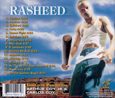 RASHEED - LET THE GAMES BEGIN [PA] NEW CD