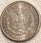 1881 S Morgan, AU (barely) tons of luster brilliant appearance free ship Sigma++