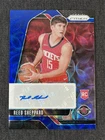 2024-25 Panini Prizm Basketball Reed Sheppard Rookie RC Blue Prizm Auto 14/49