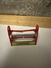 Vintage Dinky Dunlop Tyre Rack 786  RED metal plastic