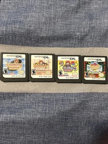 New ListingCooking Mama Nintendo Ds 4 Games Bundle (cartridge Only)