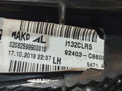 92403C8600 innenrückleuchte links HYUNDAI I20 ACTIVE LINK 2017 465148