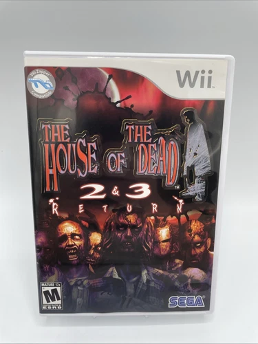 The House of the Dead 2 & 3 Return Nintendo Wii Complete CIB