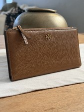 New Tory Burch Blake Slim Wallet In Cortado Color