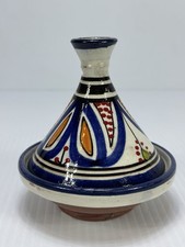 Vintage Small Moroccan Terracotta Tagine Pot ...