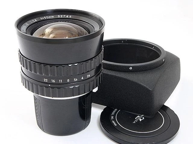 カメラ、光学機器 Nikon ニコン NIKKOR-O 50mm F2.8 ブロニカ用 単焦点