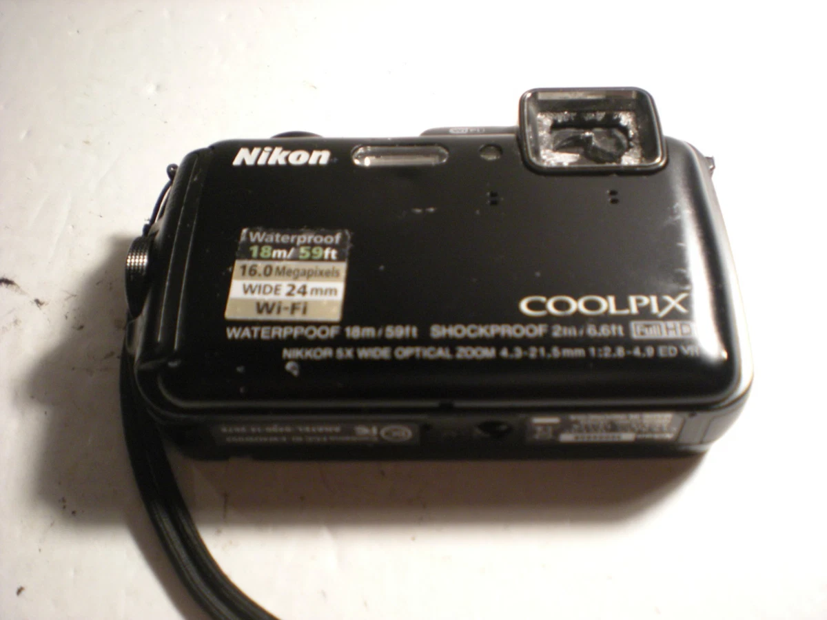 Nikon COOLPIX AW120 3-9.9x Optical Zoom Digital Cameras for Sale