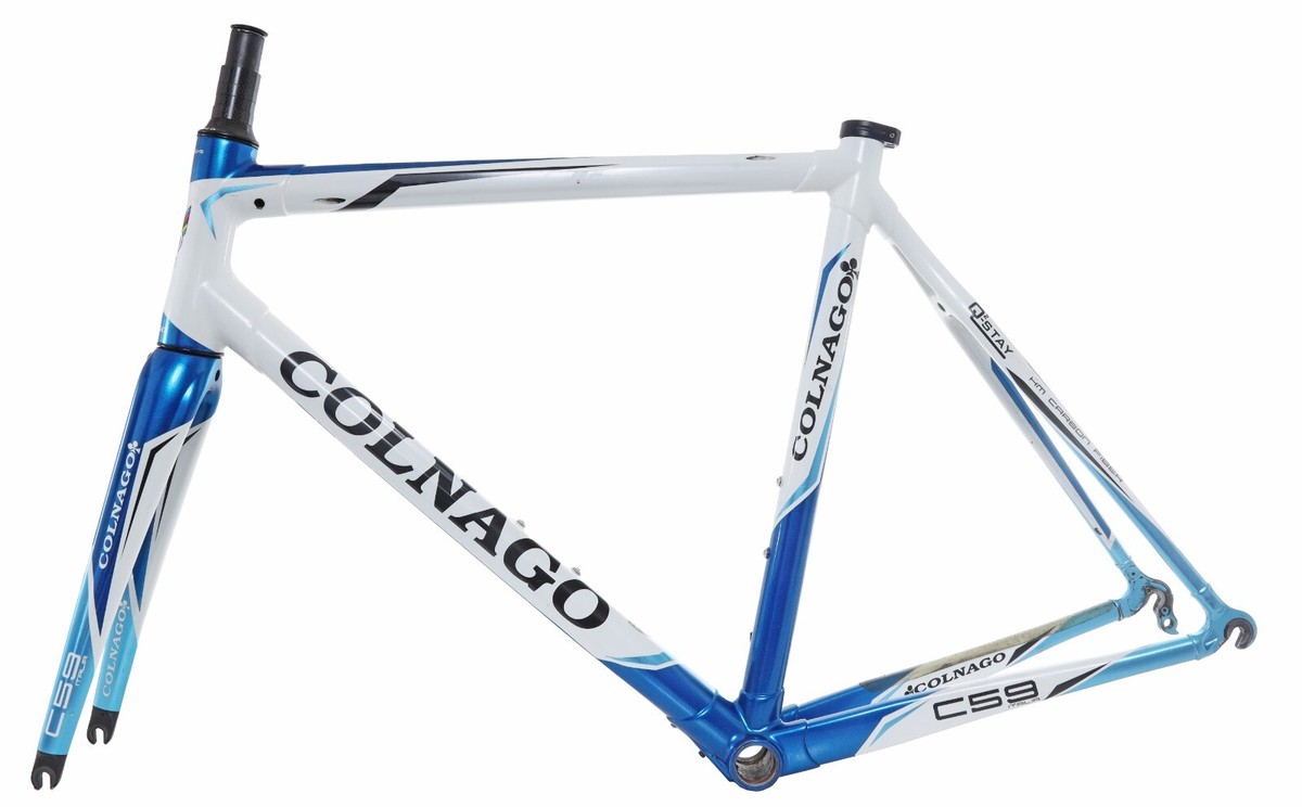 Colnago C59 Italia Carbon Road Bike Frameset 54s Sloping QR