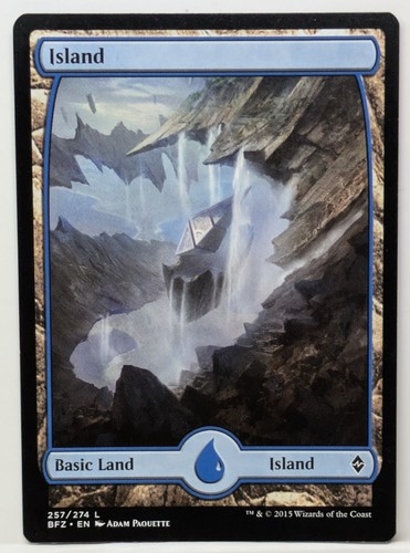 Magic the Gathering: Full Art Island (Regular and Foil) BUY MORE AND SAVE! - Picture 78 of 89