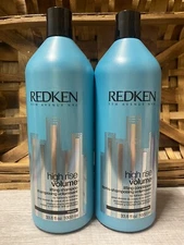Redken High Rise Volume Shampoo and Conditioner Duo 33.8 oz/1000mL FREE SHIPPING