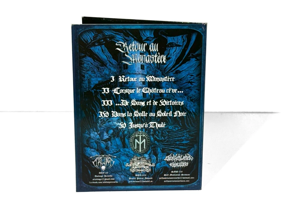 MALEFICE Retour Au Monastere A5 Digipak CD Summoning Nokturnal Mortum — 第 3/3 张图片