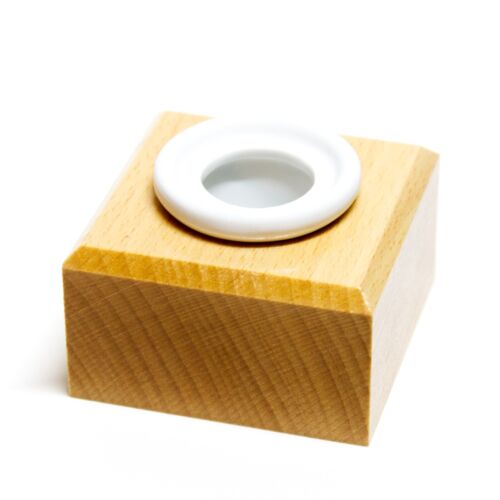 Jacques Herbin | Tintenfass mit Holzsockel - Bild 2 von 3
