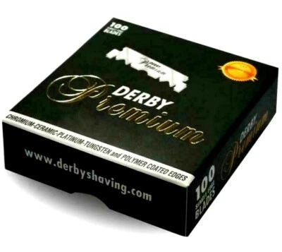 DERBY PREMIUM Rasierklingen auswechselbar für Rasiermesser