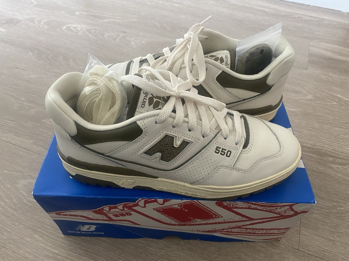 New Balance 550 Aime Leon Dore Olive エメ・レオン・ドレ Aime Leon Dore New Balance 550 Olive Men's 9 Shoes | eBay