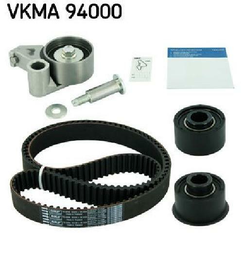 Timing belt kit with rounded tooth profile VKMA 94000 SKF for MAZDA FORD USA - Image 15