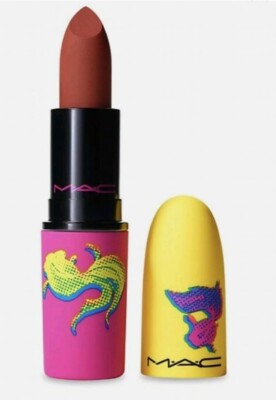 MAC Moon Masterpiece Powder Kiss Lipstick Luck Be A Lady New In Box
