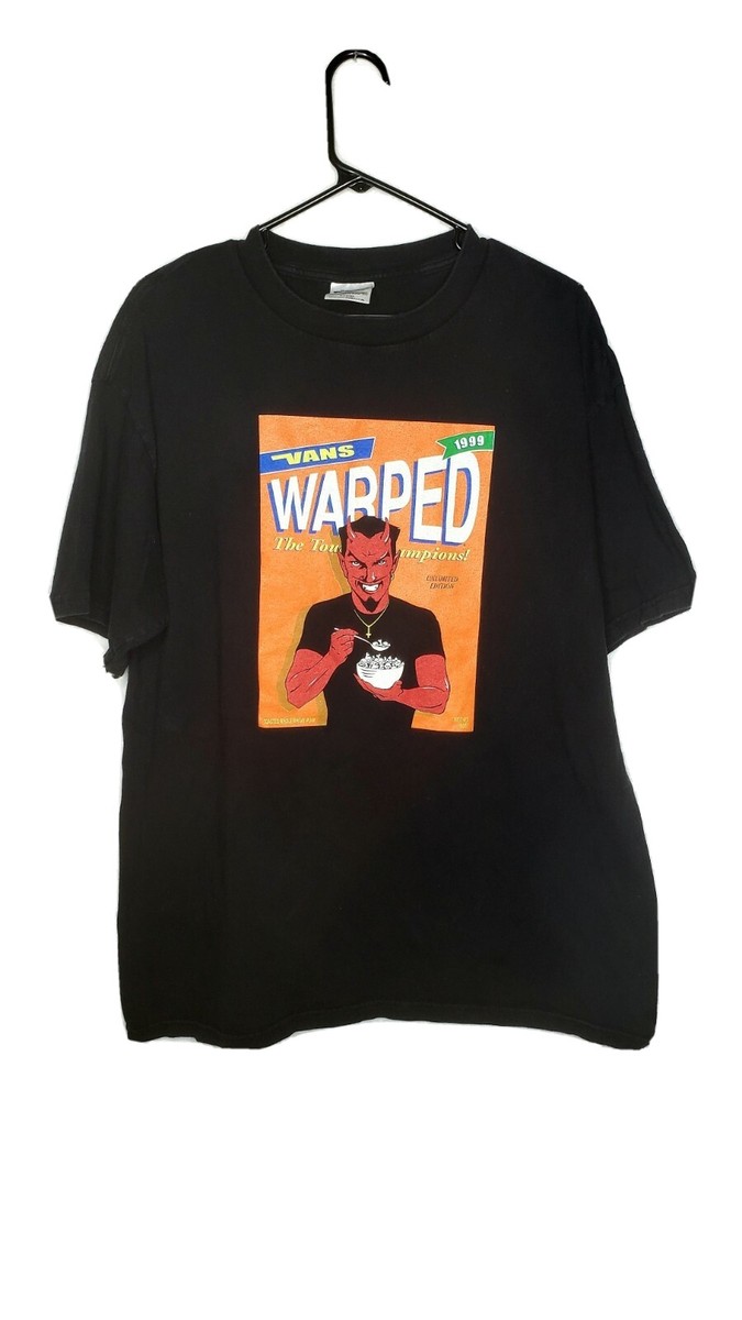Vans Warped Tour 1999 ヴィンテージ Tシャツ XL Vintage Vans Warped 1999 tour concert promo shirt XL tour of