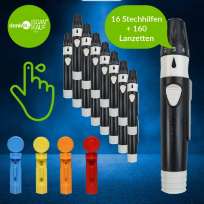 ASCENSIA 16 x Contour next Stechhilfen 16 x 10 Lanzetten Microlet ⭐️⭐️⭐️⭐️⭐️