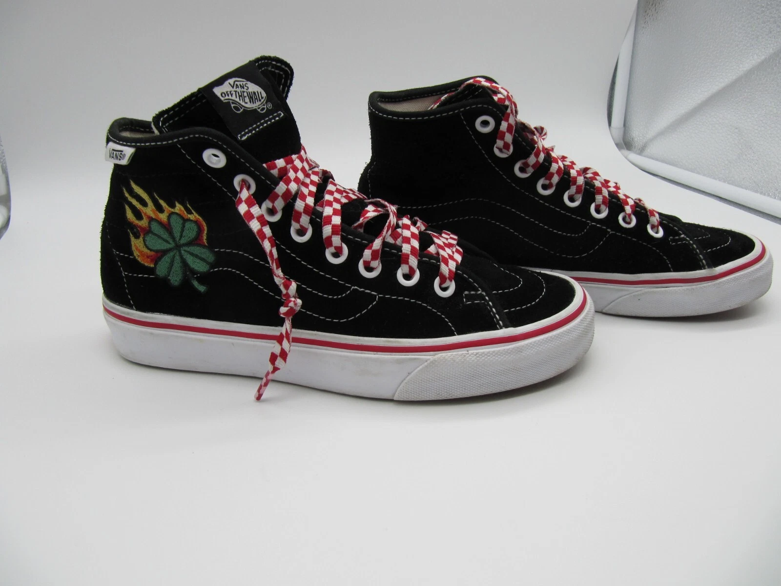 Vans Sk8 Hi Flaming Dice Flaming quadrifoglio taglia US 5 donna 6 5