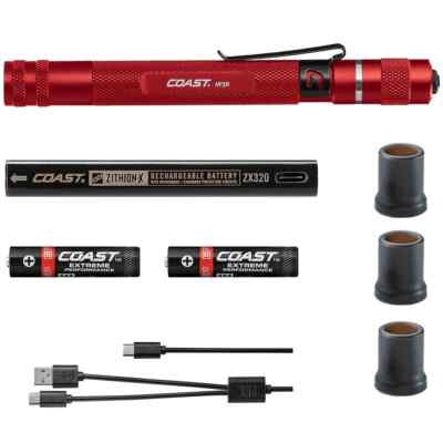 Coast Products 21517 HP3R LED USB Rechargeable Penlight 500 Lumen