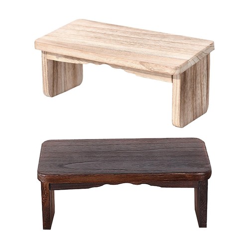 FANSHINUO Banc De Méditation Pliant En Bambou – 49,5 X 19 X 16 Cm – Ergonomique – Léger – Pour Intérieur, Extérieur, Camping, Voyage