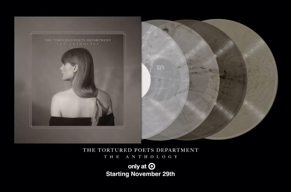 洋楽 The Tortured Poets Department 4LP Taylor Swift The Tortured Poets Department Anthology TTPD 4LP