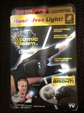 "BulbHead"- Atomic Beam Glove/Hands-Free Light/One Size Fits All & L or R Hand!